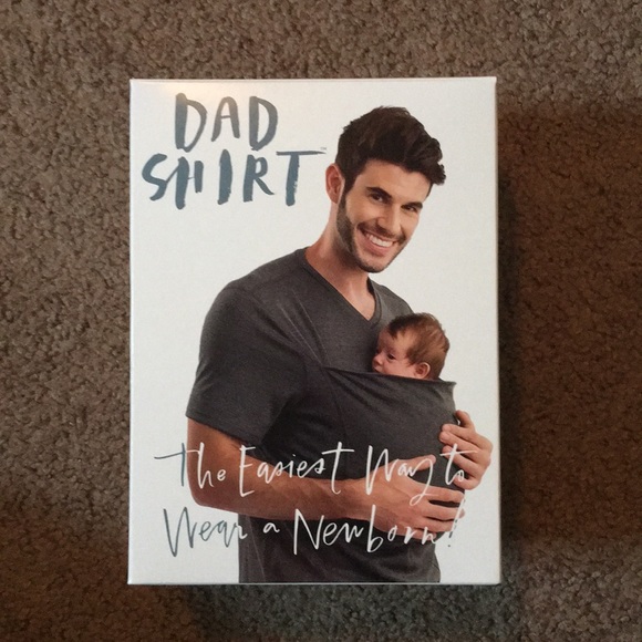 babywearing shirt for dad